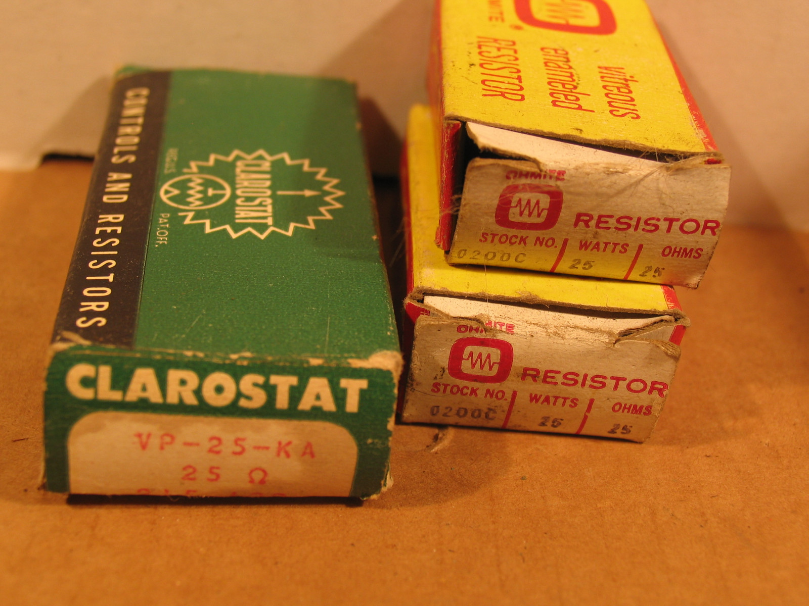 Misc. Lot of Various Resisters, etc.