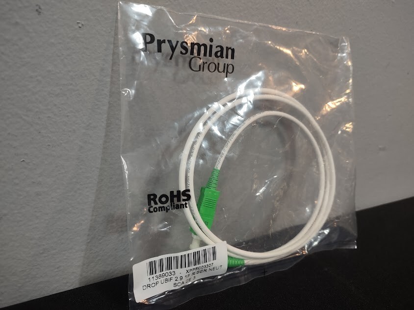 [NIP] Prysmian Group Drop UBIF 2.9 1F Riser Neut SCA 2E 3 RoHS XPPSC03307