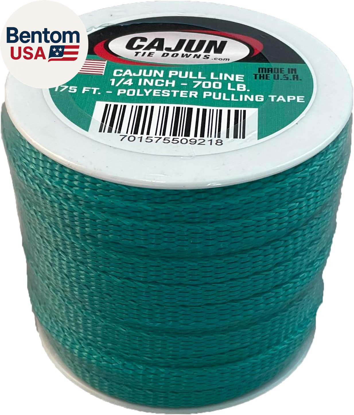 1/4″ Cajun Pull Line – 700 Lb. – Made in USA (500, Turquoise)