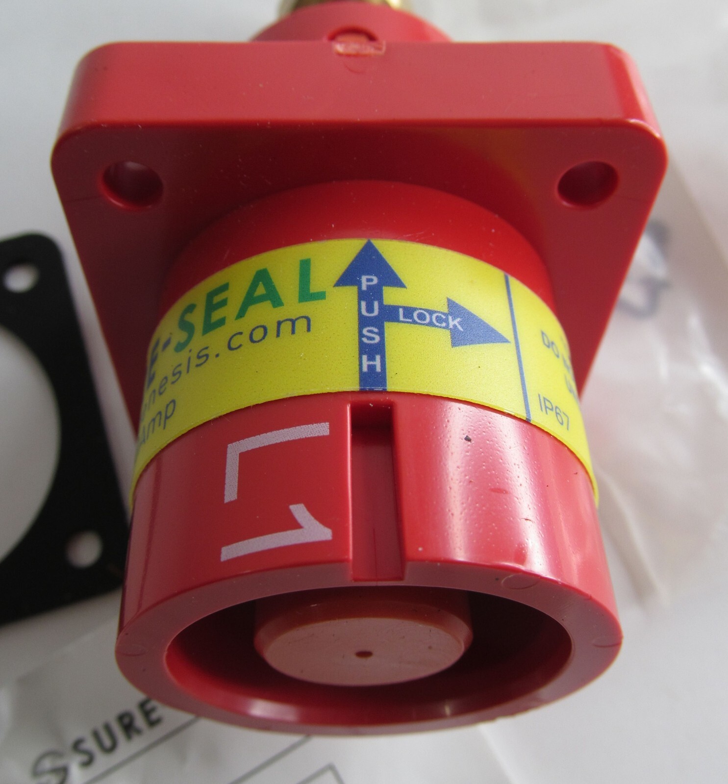 NEW PEI GENESIS SURE-SEAL IPSPS-1-R-T8-UL HIGH POWER ELECTRICAL CONNECTOR 600V