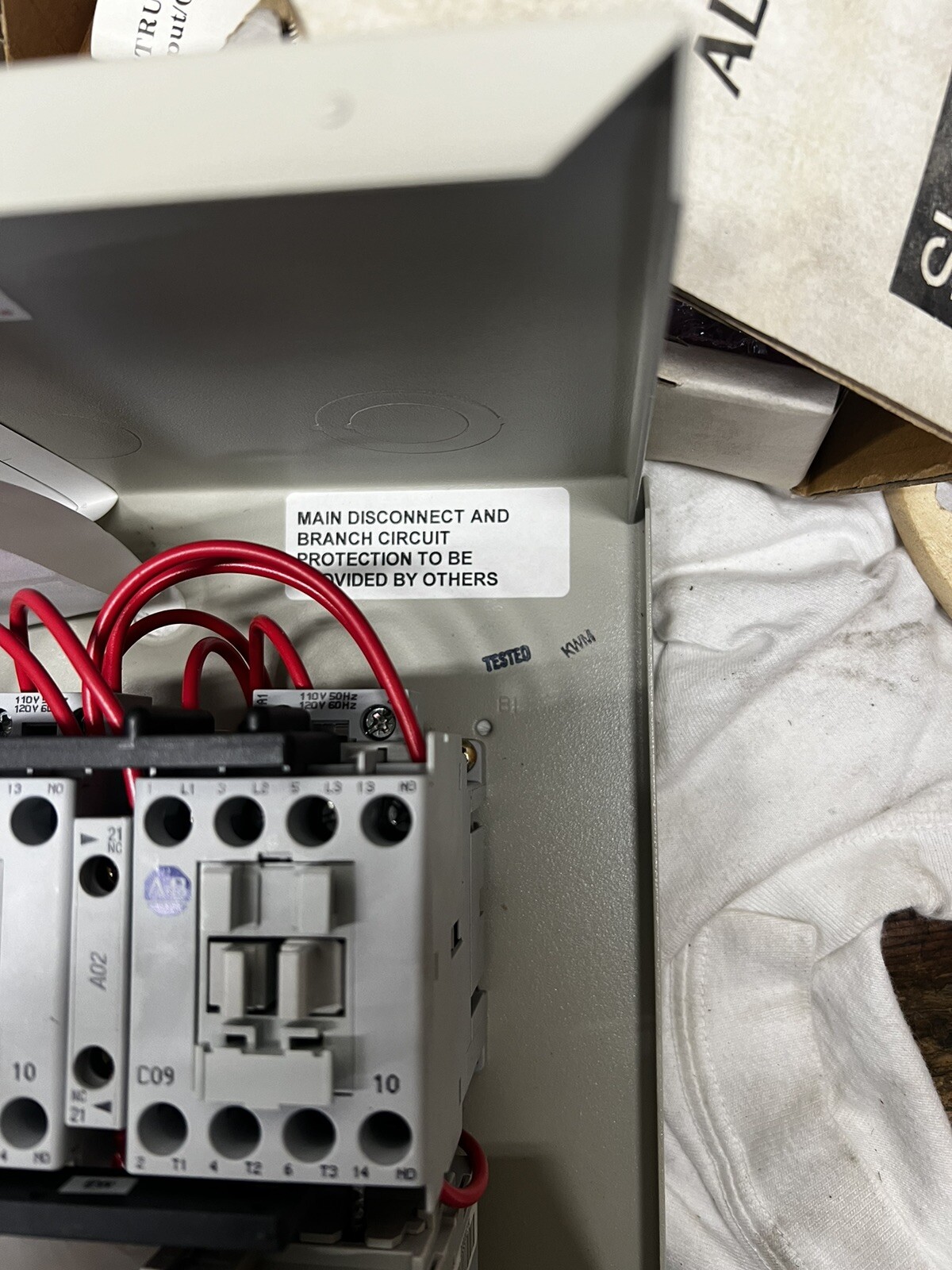 ALLEN BRADLEY 105-C09ADA1F-1-7