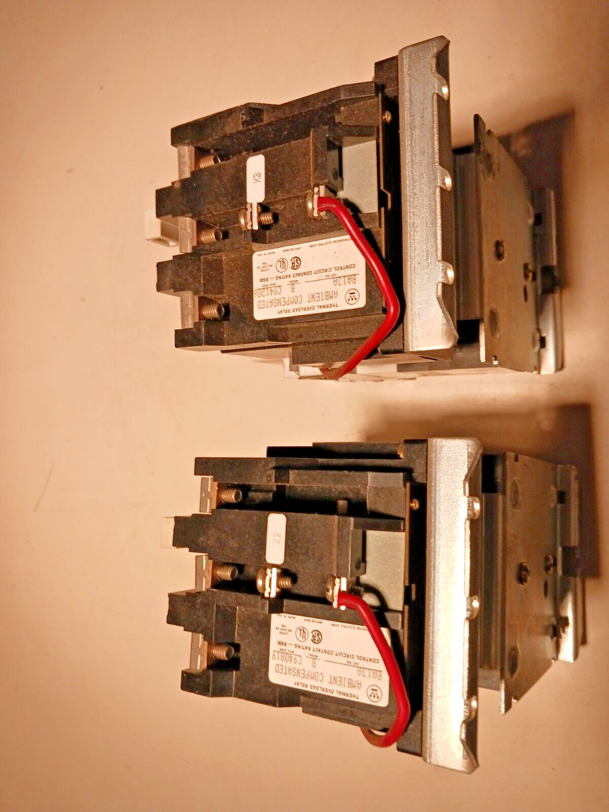 Westinghouse A200m0cac sz 0 starters used (sold as 1 lot of 2)