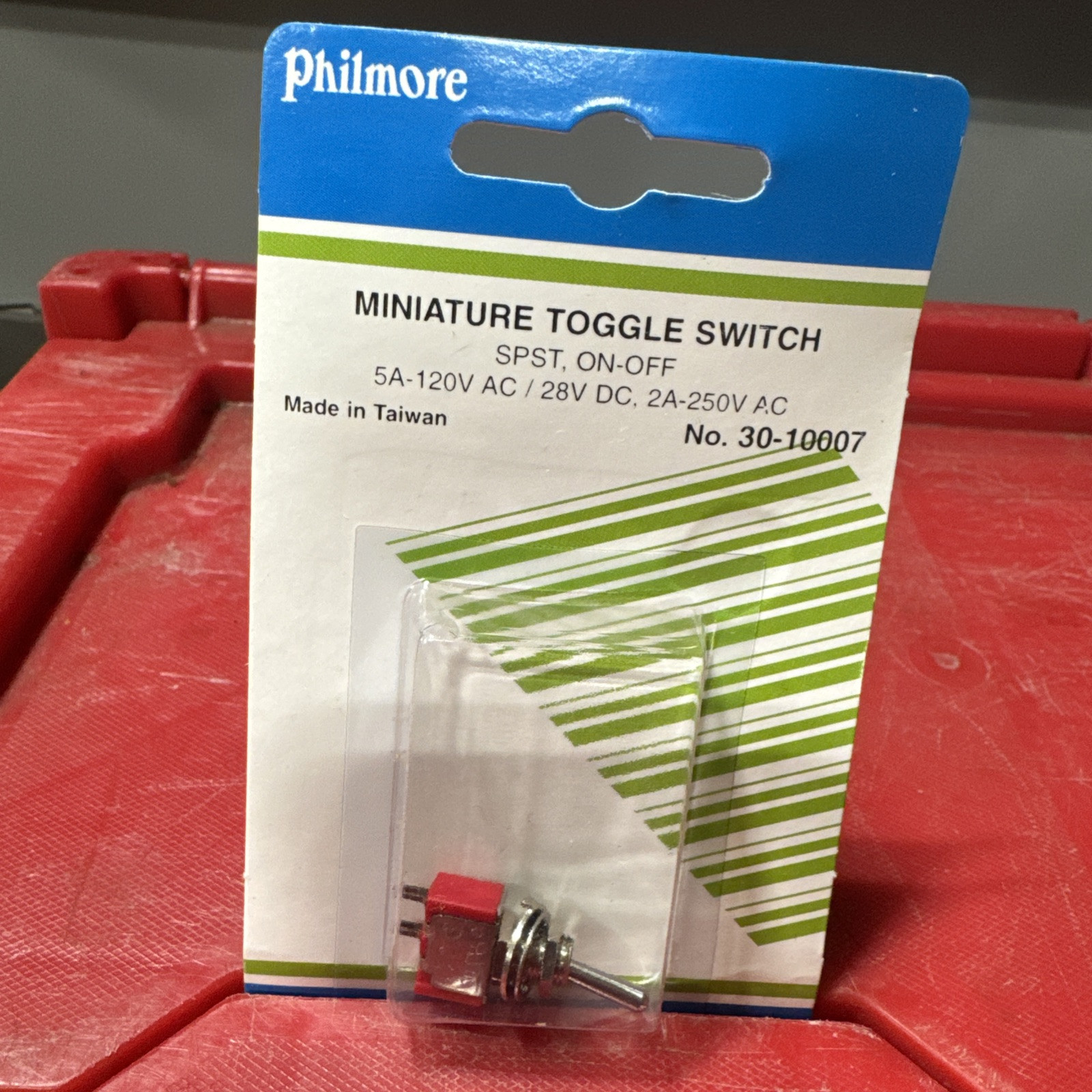 New Miniature Toggle Switch – SPST / On – Off : 30-10007 – 30-10007