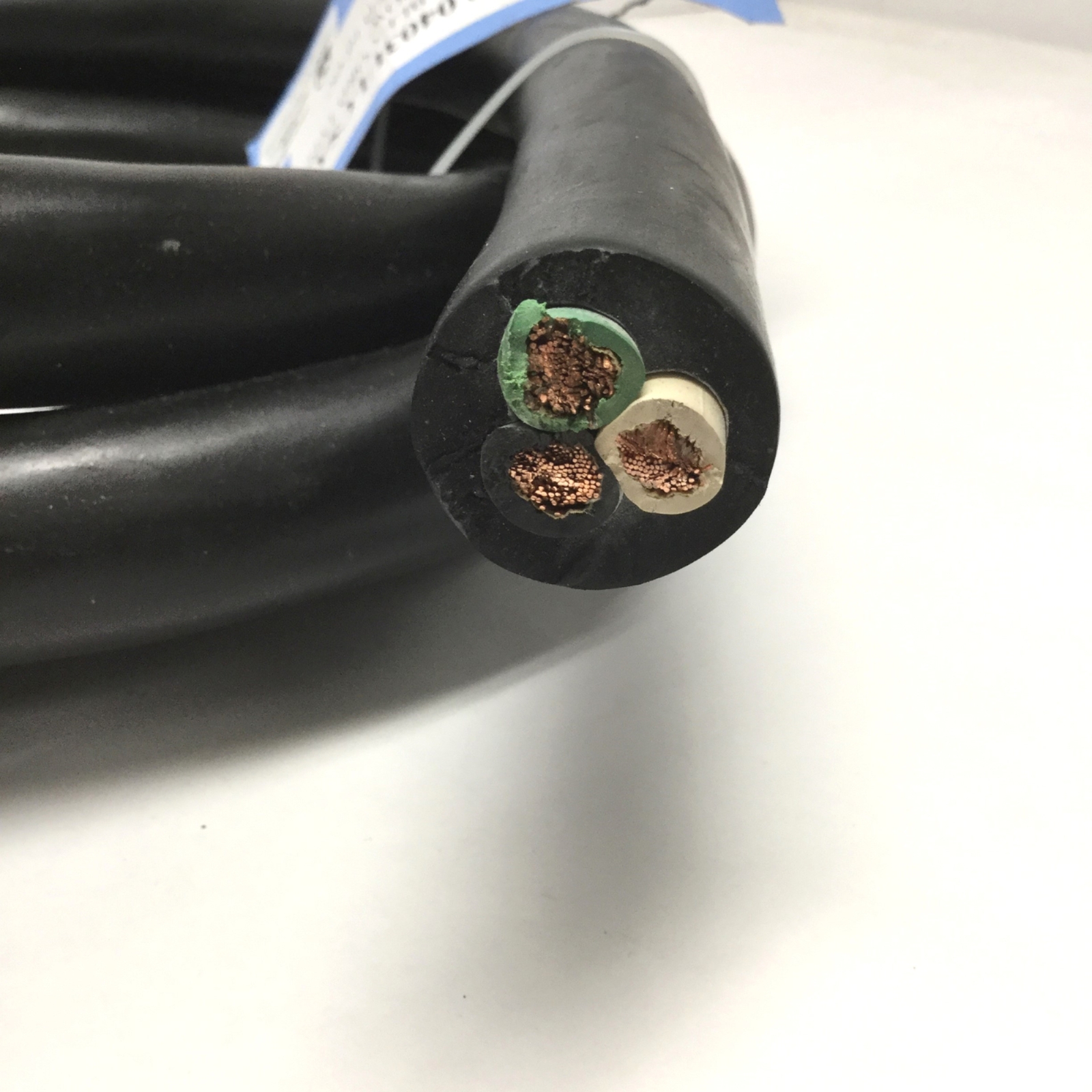 TF Cable Flextreme 4/3 Portable Service Cord SOOW 600V 4AWG x 3 Conductor, 10ft