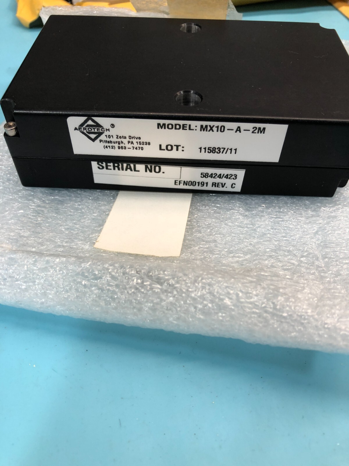AEROTECH MX10-A-2M MOTION CONTROLLER,EDU128,ES13518-1,EFK00138, 159079