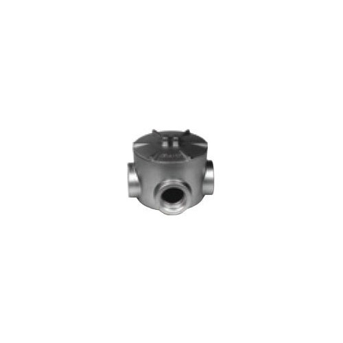 Red Dot GAT-6, 2″, Aluminum, T-Style, Conduit External Hub with Cover, 1pc