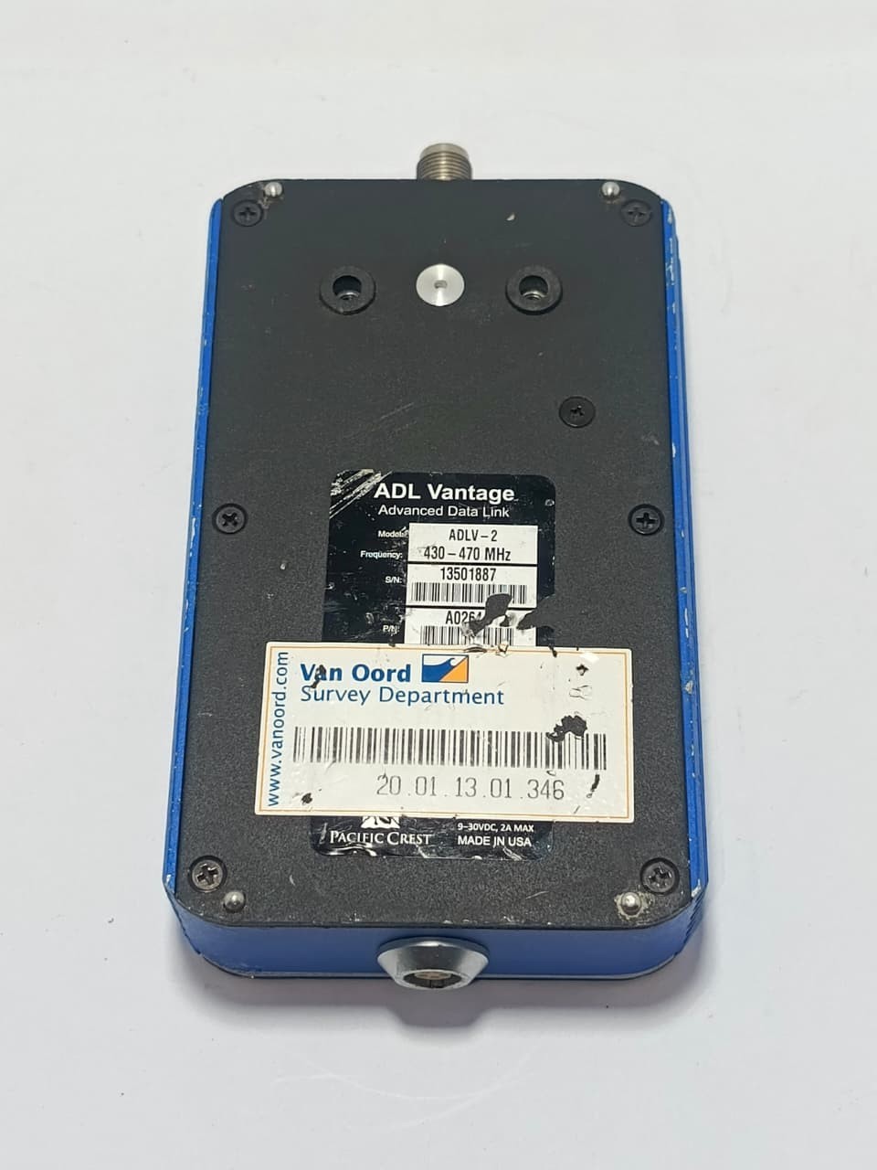 Pacific Crest ADLV-2 ADL Vantage A02644 Advance Data Link 430-470MHz