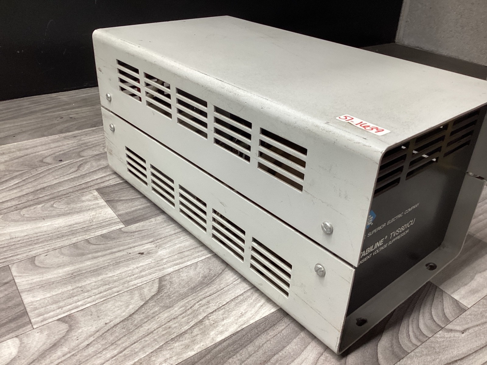 SUPERIOR ELECTRIC STABILINE TVS601CU TRANSIENT VOLTAGE SUPPRESSOR #106D117PR5*SI