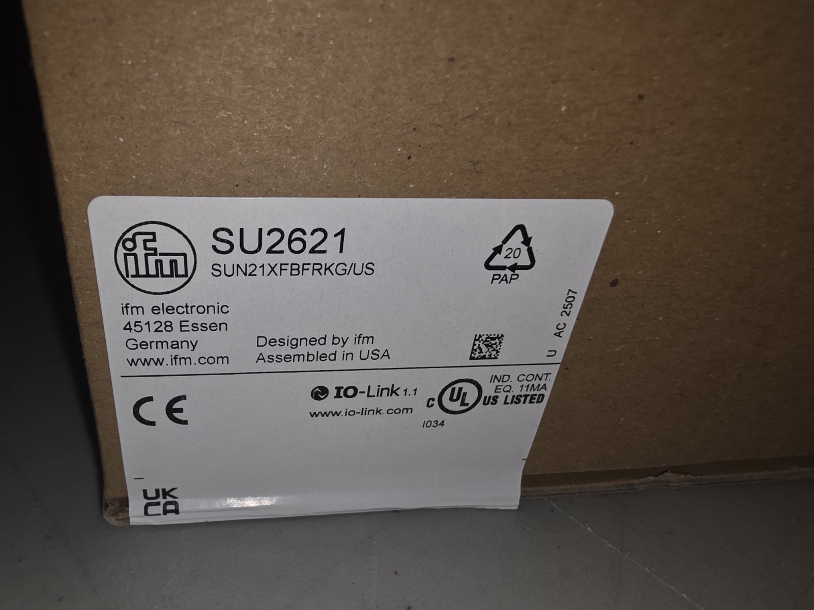 Ultrasonic flow meter SU2621 SUN21XFBFRKG/US