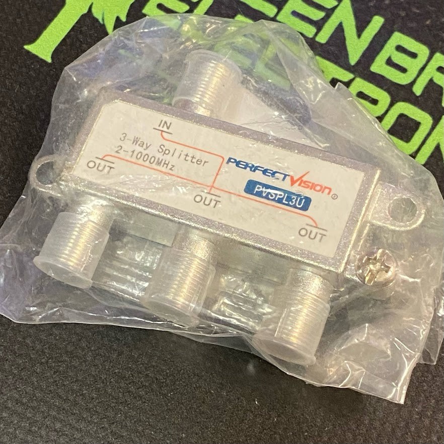PVSPL3U – PERFECT VISION – 1GHZ SPLITTER – 3WAY