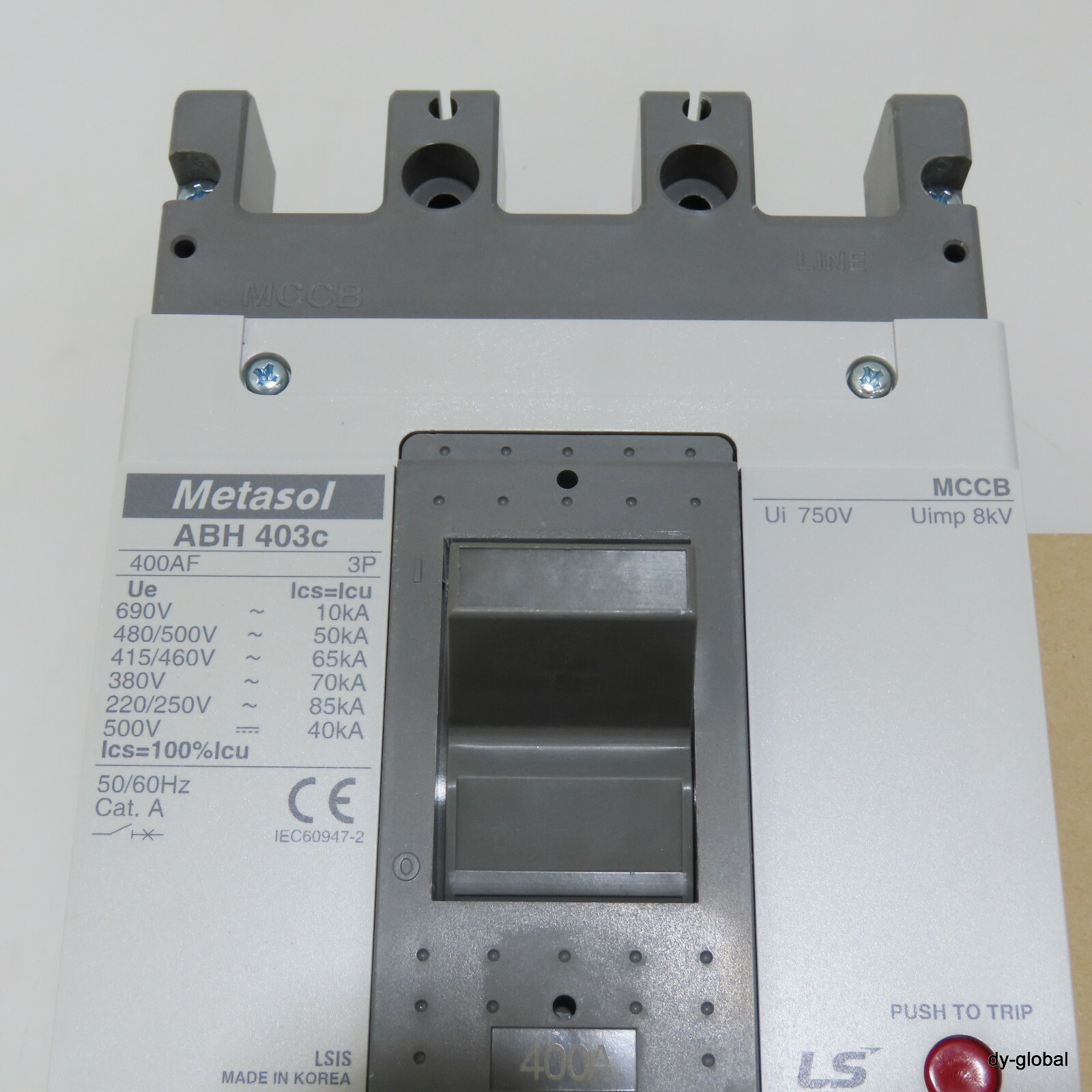 LS NIB MCCB ABH403C 400A Molded Case Circuit Breaker ELEC-I-1327=9K11