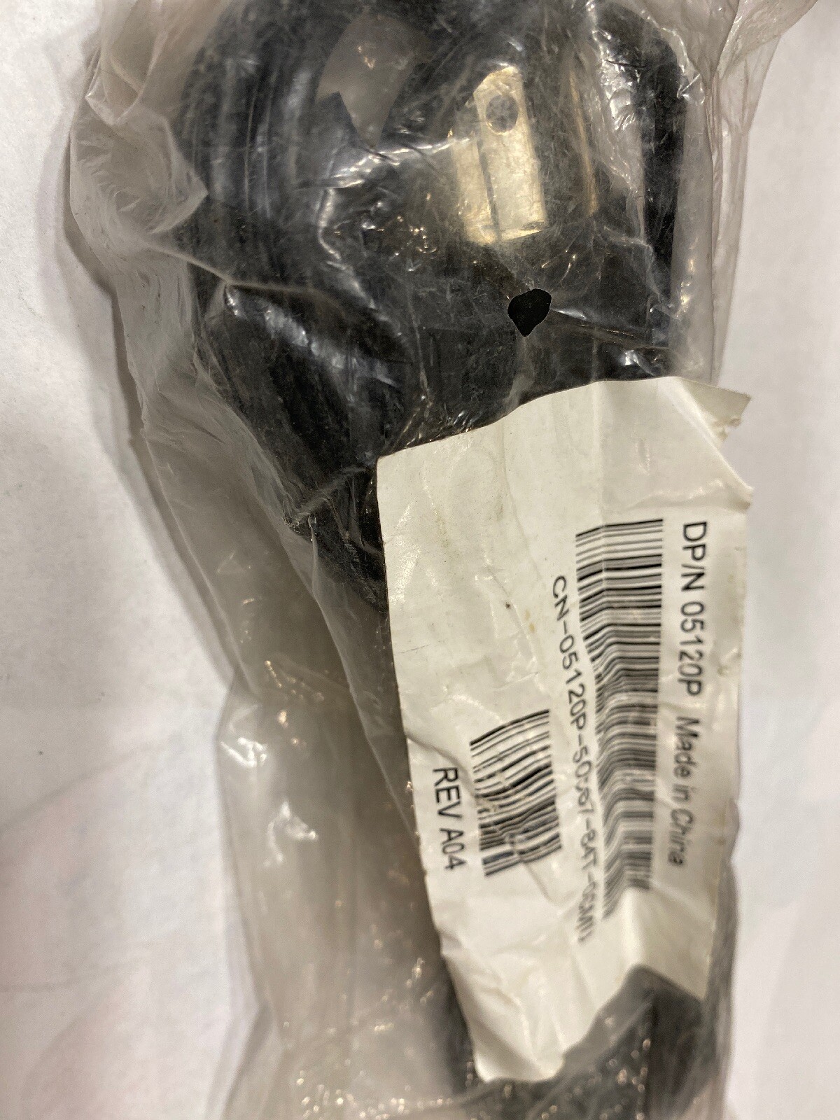 Genuine DELL DP/N 05120P 6ft AC 3-Prong Black Power Cord Cable