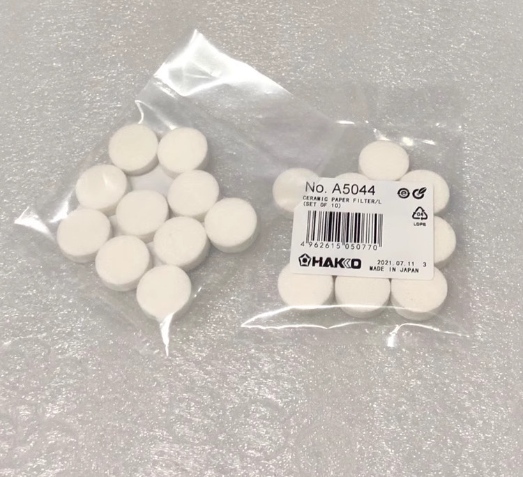 10pcs / package For A5044 Replacement to A1033 Ceramic Paper Filter