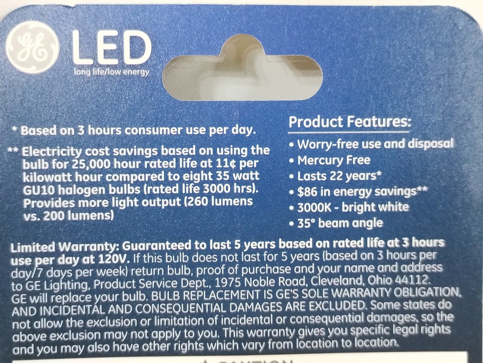 LED Flood Light Bulb, Indoor, 260 Lumens, 3.7-Watts – Bright White