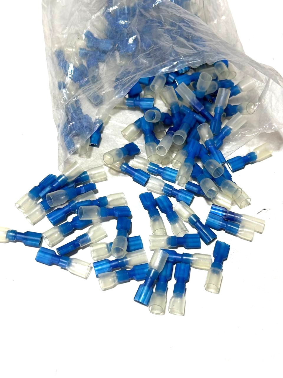 175 Pcs Female Quick Disconnect Terminals Fully Insulated 16-14 GA