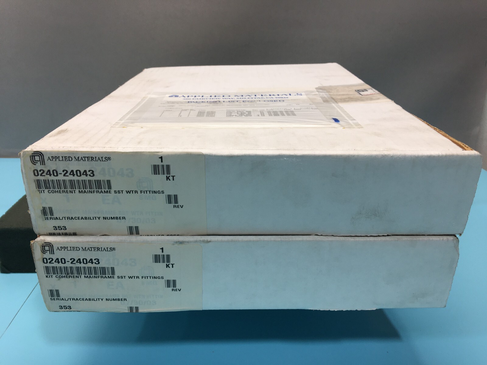 AMAT 0240-24043 Kit Coherent Mainframe SST WTR Fittings, 3870-02344, 135958