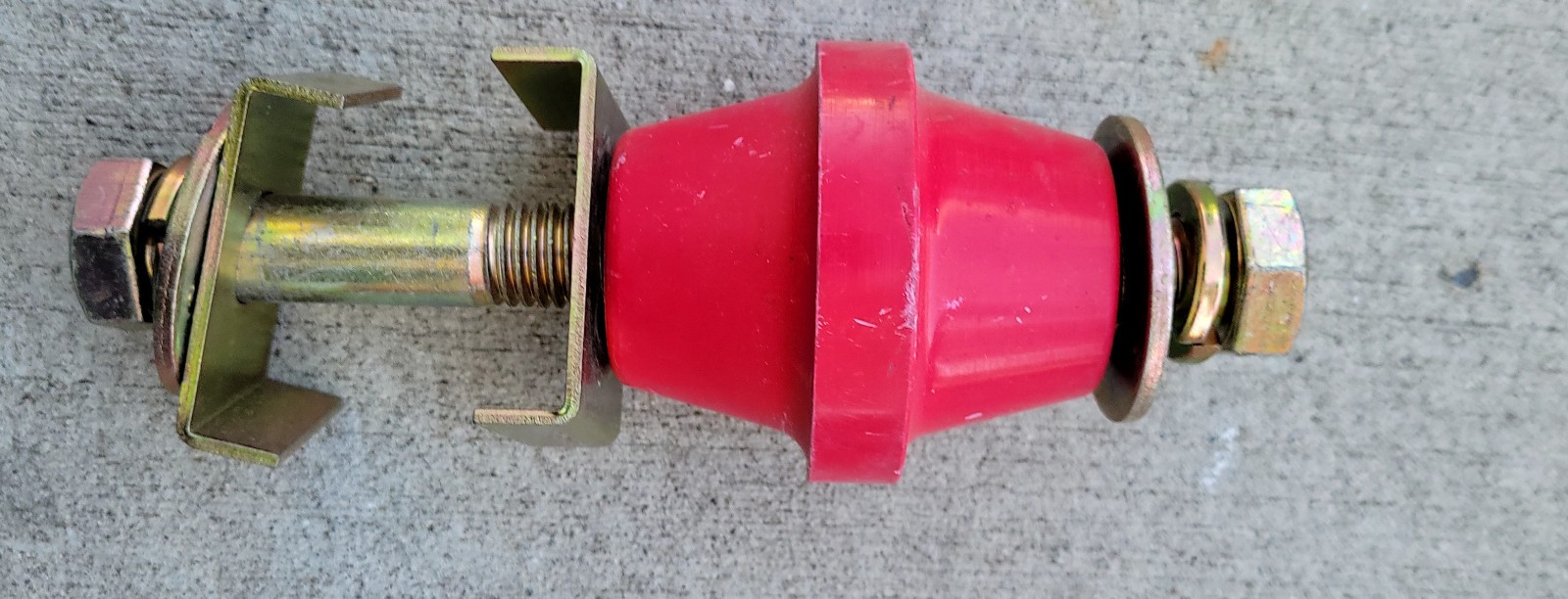 (Lot of 10) Standoff Buss Isolators 1/2-16 Threads W/ Bolt, Nuts, Washers , etc