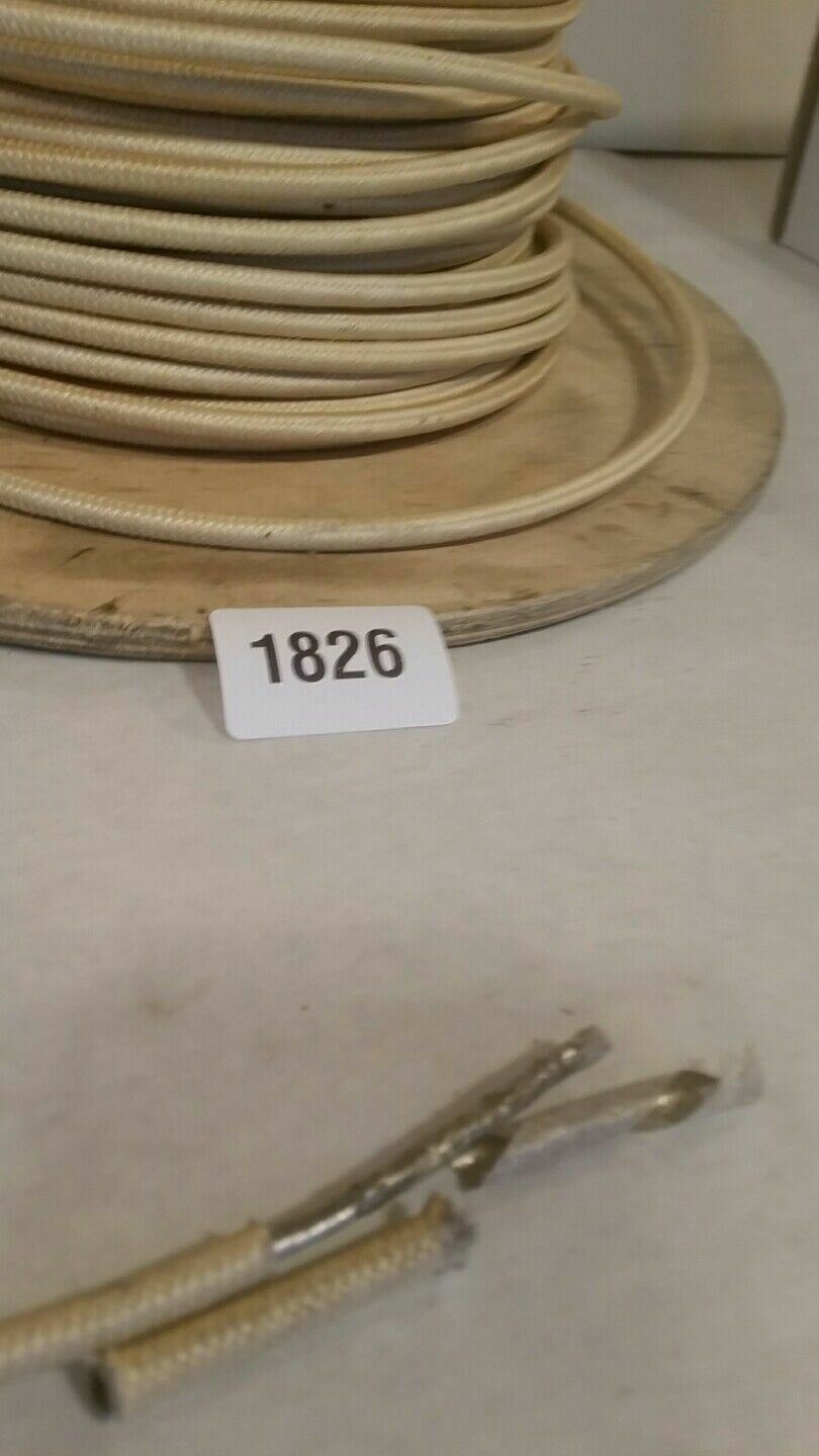 6 AWG Thermocouple wire SLE stranded Fiberglass 6 AWG sold by the foot