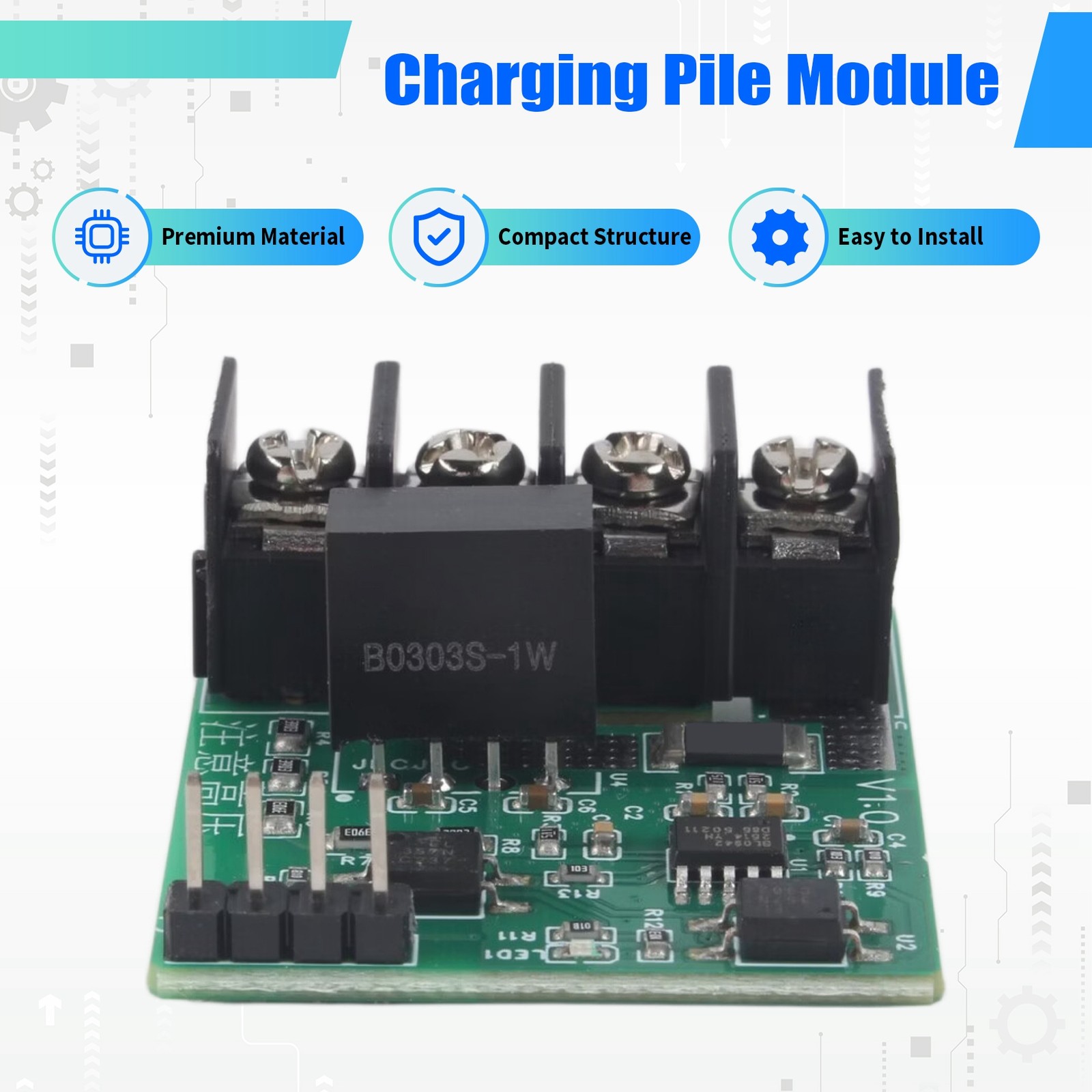 220V AC Metering Module BL0942 for Charging Piles with Serial Port Output2927
