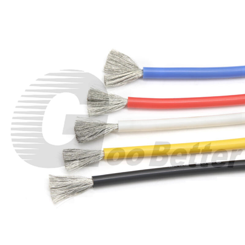Flexible Soft Silicone Wire Cable Tinned Copper 14/16/17/18/20/22/24/26/28/30AWG