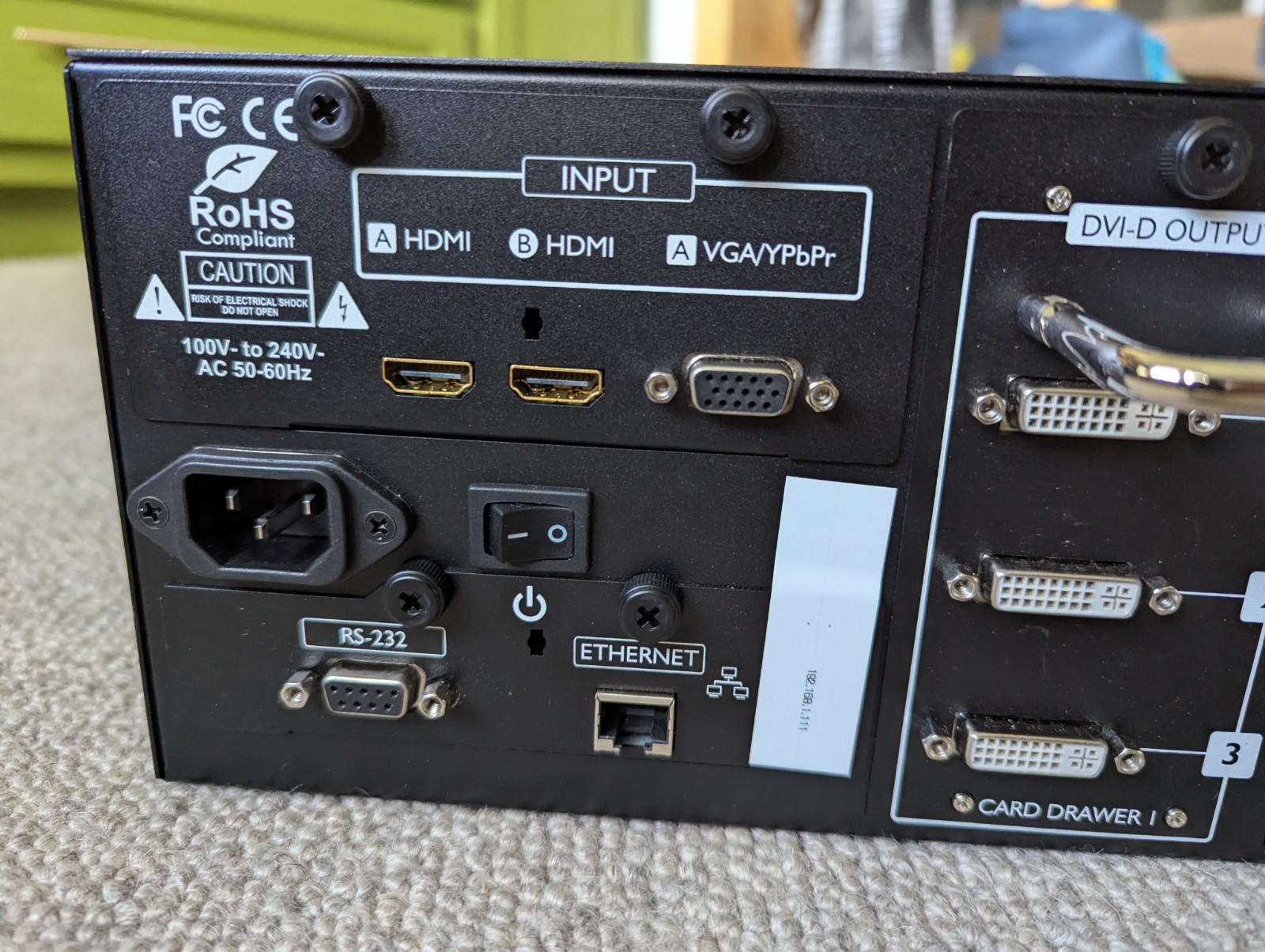 Avenview DVI-Prowall-9X 4K30 Video Wall Processor Link up to 9 Screens at 4K!!