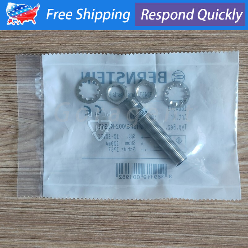 NEW Proximity Sensor Switch For Bernstein KIB-M12PS/002-KLS12 6932943001 10-30V