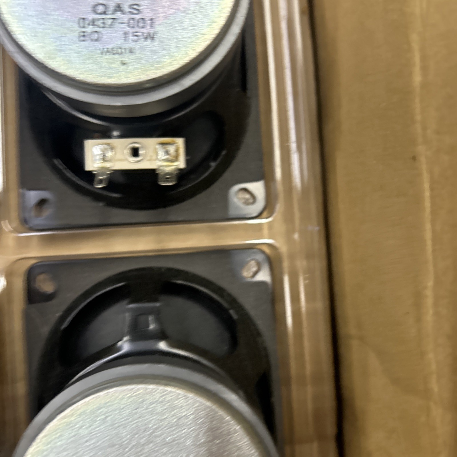 QAS0437-001 -QAS- SPEAKER 8 Ohm, 45W, OVAL 3 x 5, Lot of 13 New Case Plus 1