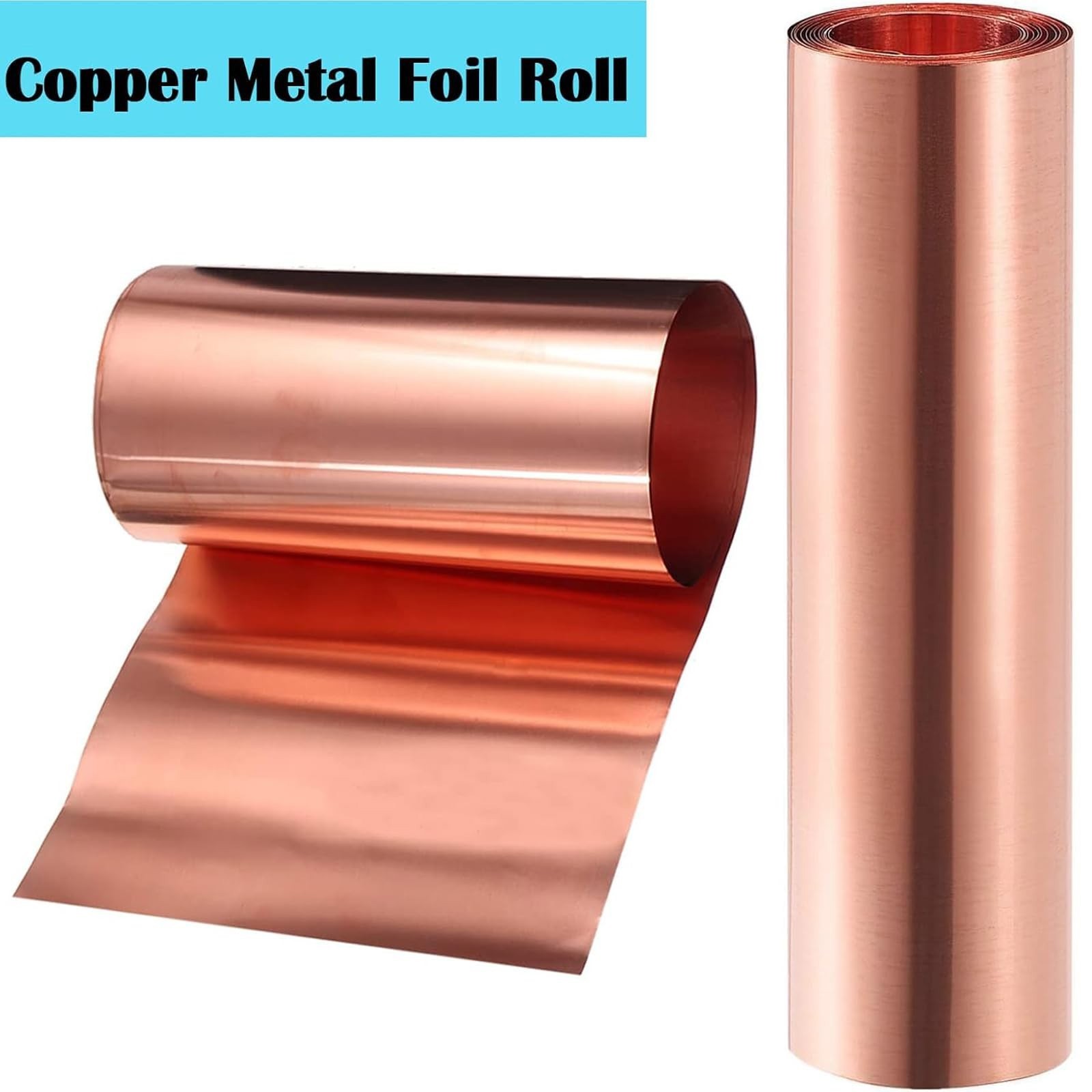 99.9% Pure Copper Cu Metal Sheet Roll Foil Plate Strip T2 Thickness 0.01mm-1mm