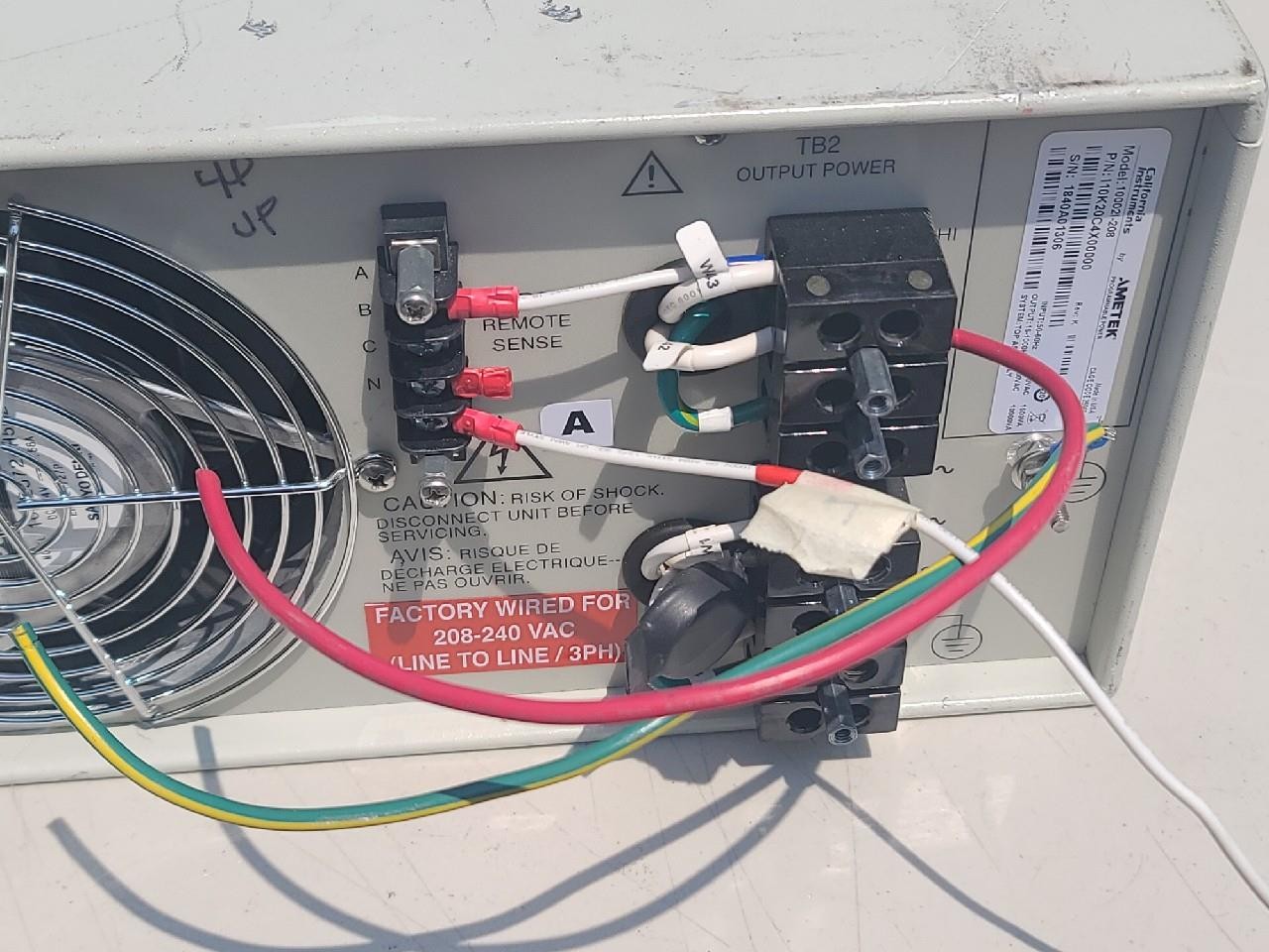 California Instruments 5kVA AC Power Source Model 5001iX Series II