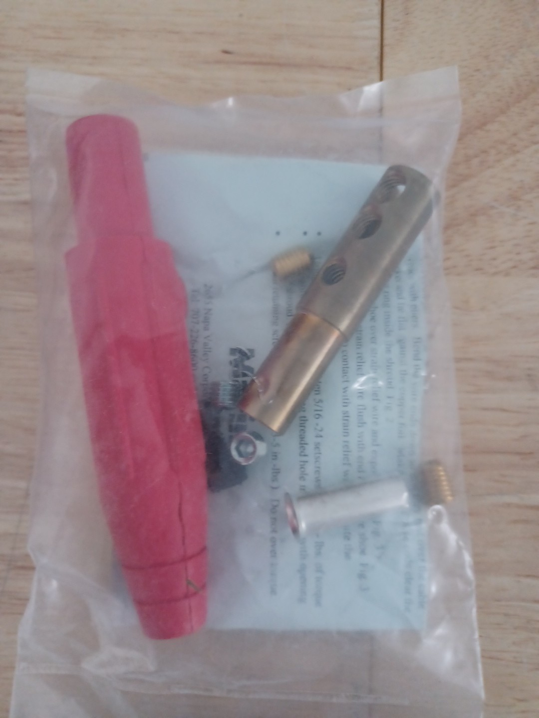 Advanced Devices CLM2F-C Marinco 150A Female Inline Single PinConnec 8-2AWG Red