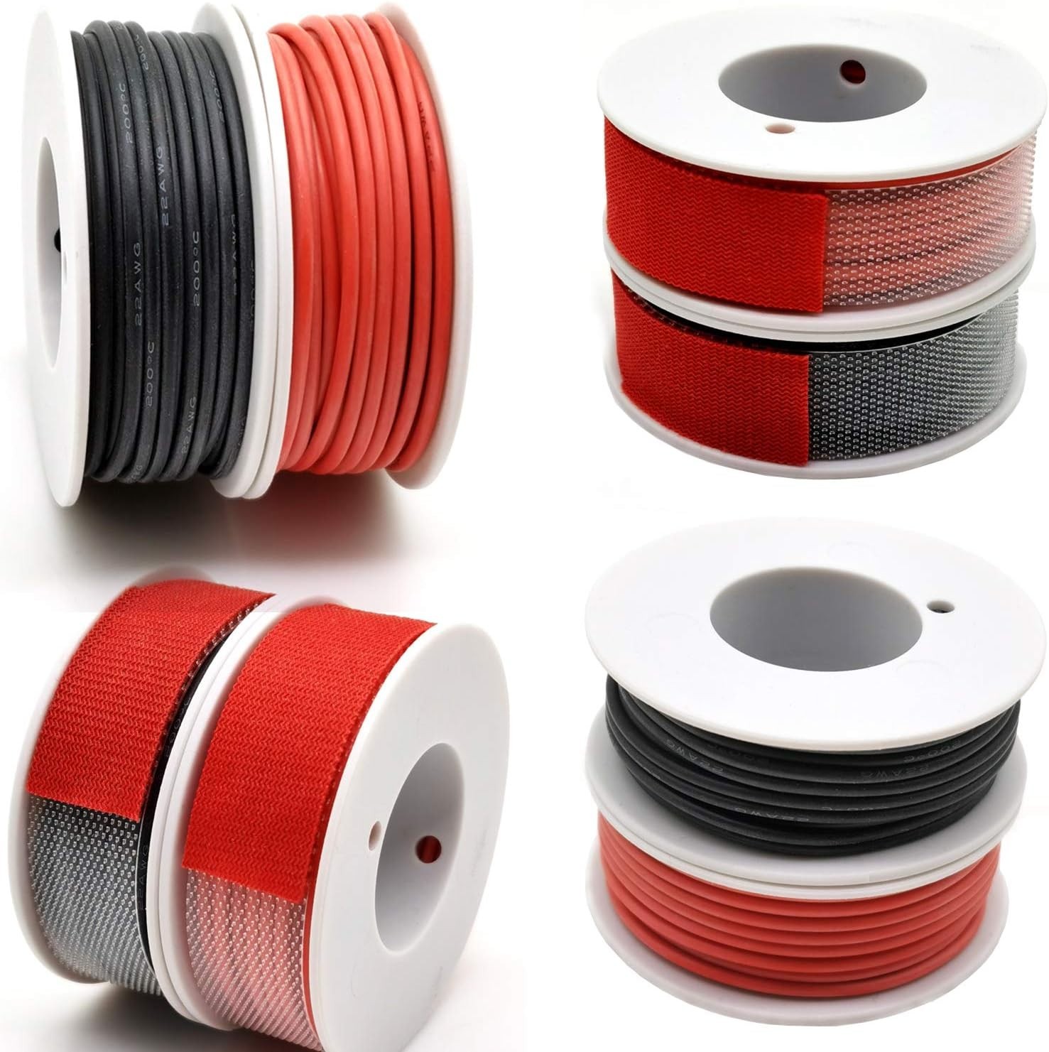 20 Gauge Tinned Copper Wire – 2 Colors, 23ft Each for Versatile Projects