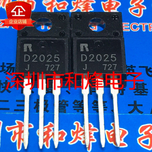 10pcs 2SD2025 D2025 Integrated Circuit IC TO-220F