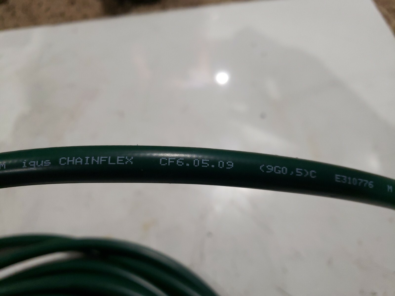 CHAINFLEX CF6-05-09 25ft 20 AWG 9 Conductor Continuous Flex Control Cable