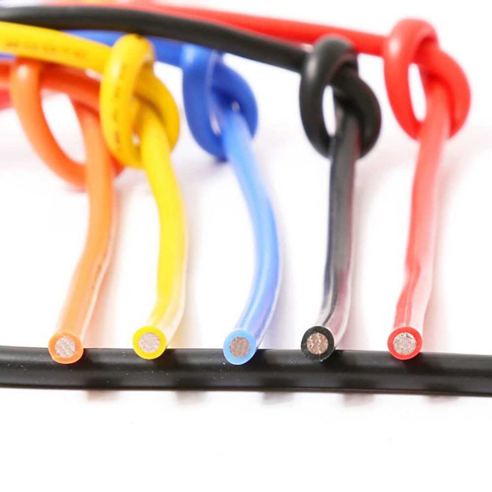 Ultra-Flexible 2-17 AWG Silicone Test Wire, Tinned Copper, Multi-Color Options