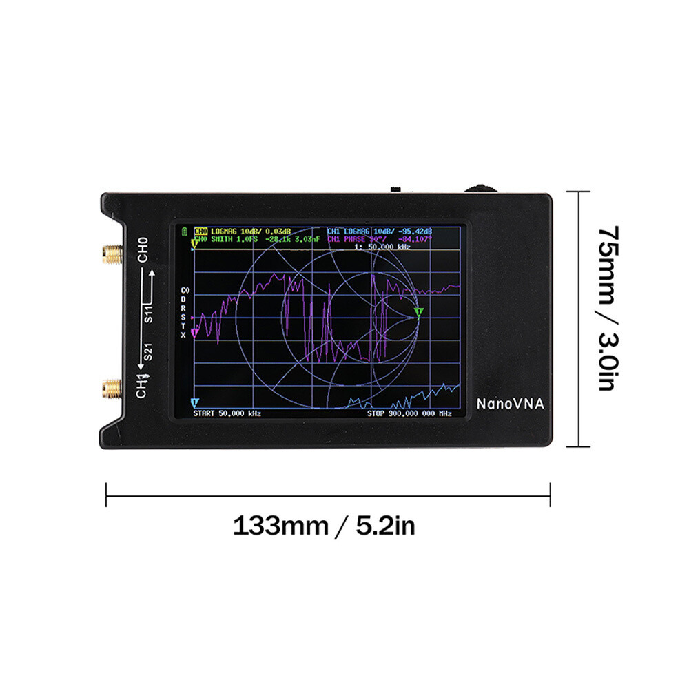 4-inch 50KHz-1.5GHz Vector Analyzer (1pcs)