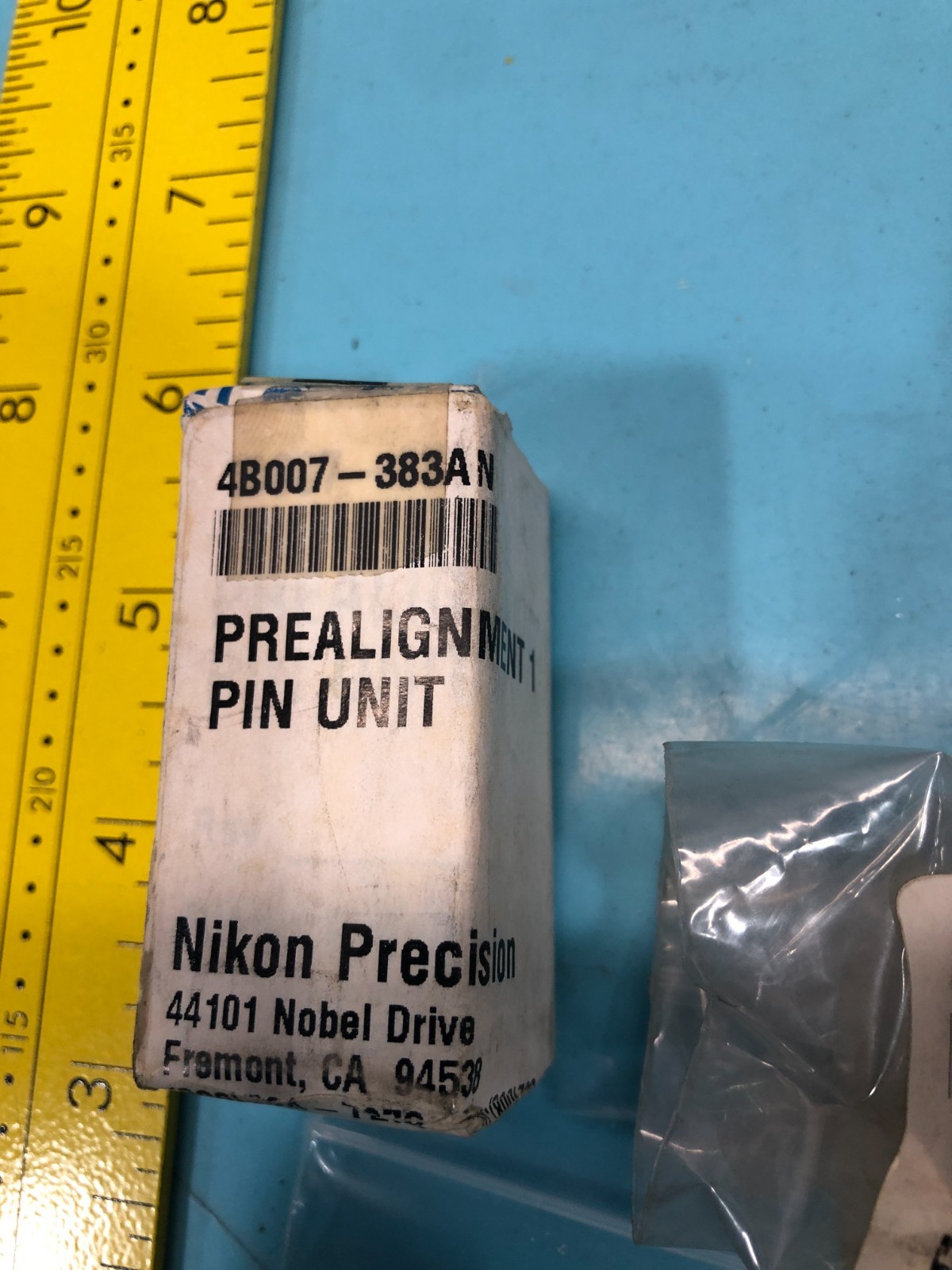 2 NIKON 4B007-383, PRE ALIGNMENT 1 PIN UNIT NSR, 193193