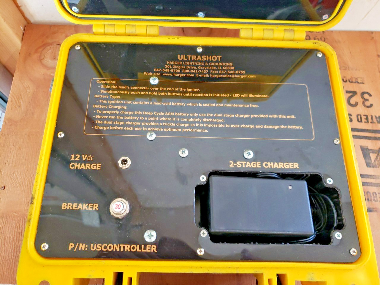 Harger Lightning & Grounding USCONTROLLER Ultrashot Controller