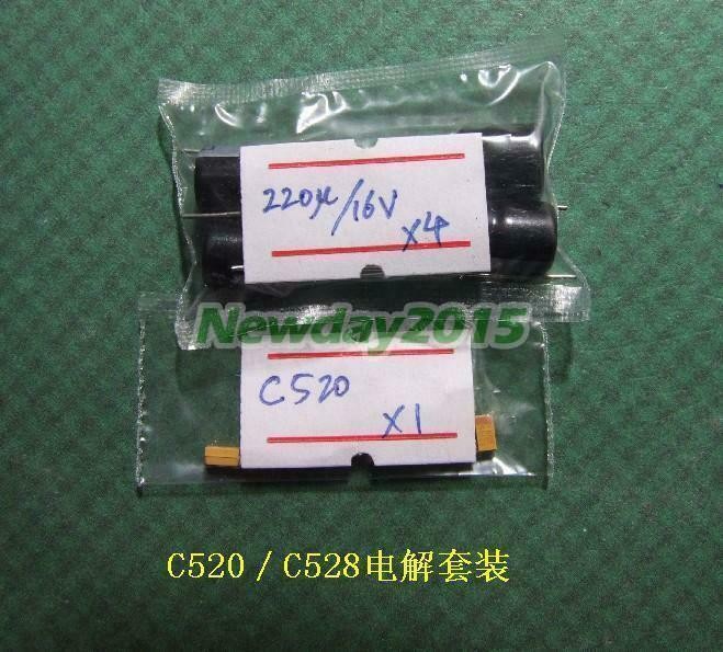 For Standard C520 C528 Walkie Talkie Radio Tantalum Capacitor Kit