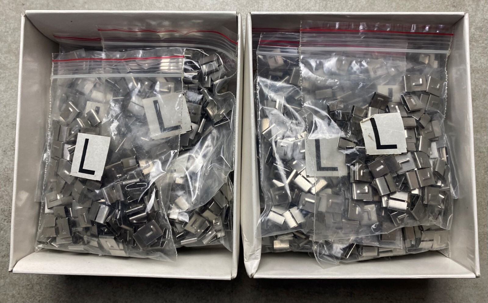 HAYATA ID-L, Stainless Steel Cable Marker 316SS, Symbol “L” , 100 Pc’s Pkt
