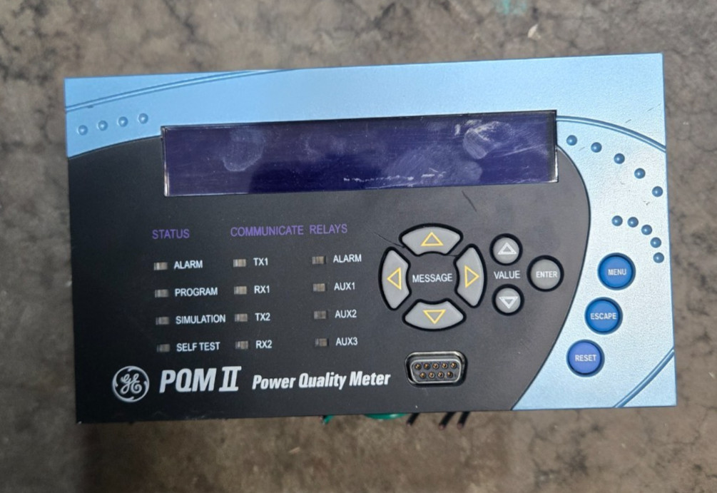 GE PQM II-T20-C-A Power Quality Meter