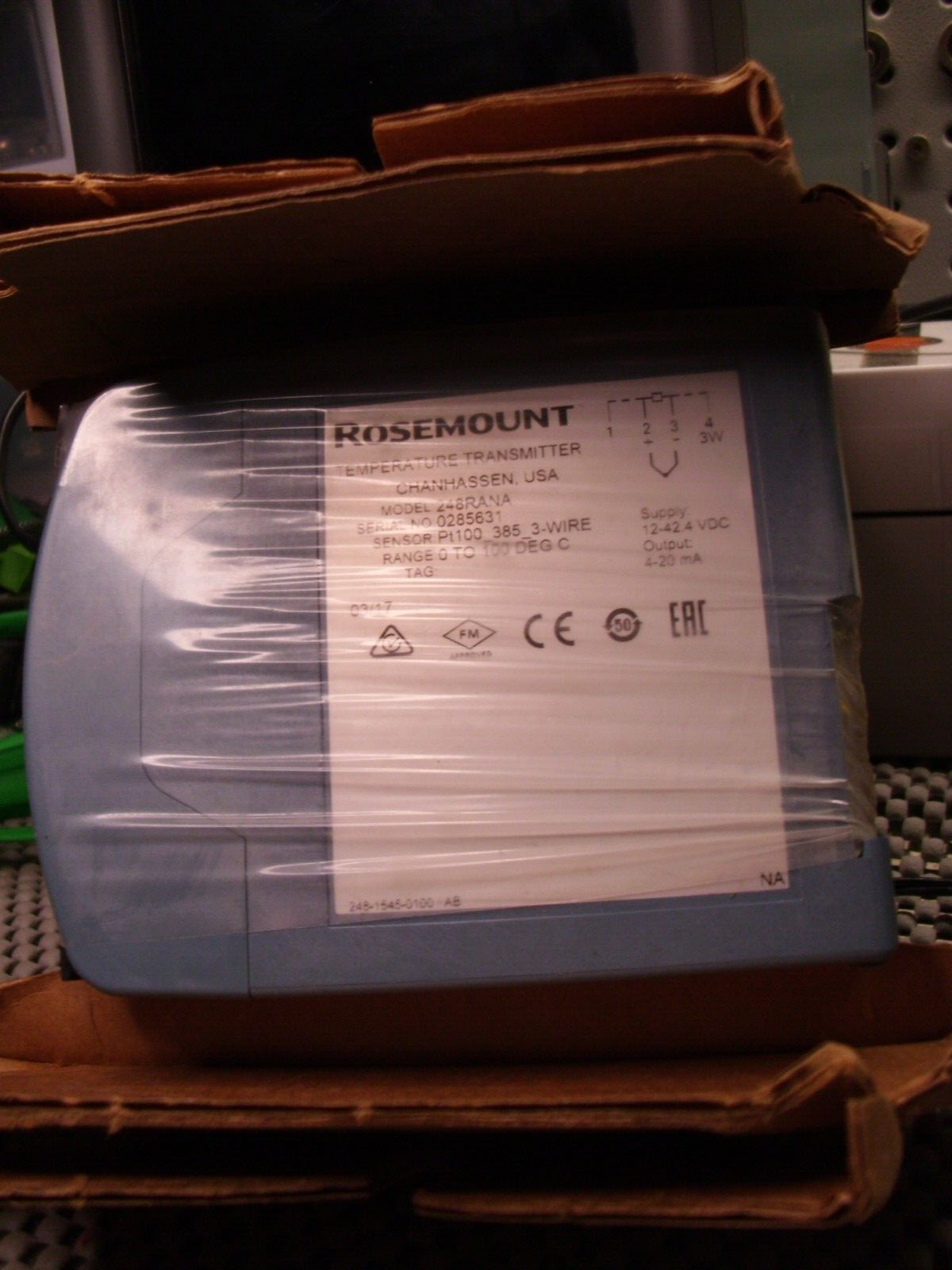 EMERSON 248RANA / 248RANA , Temperature Transmitter