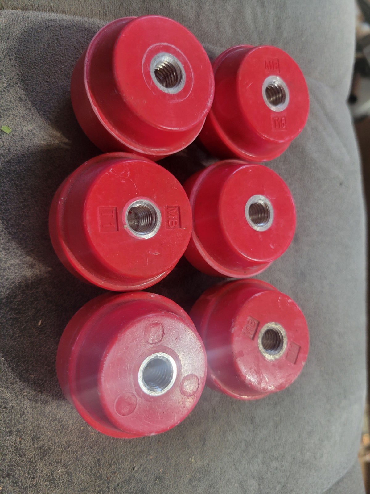 6 MBI Mar-Bal Electrical High Voltage Standoff Insulator T1, T15, T2