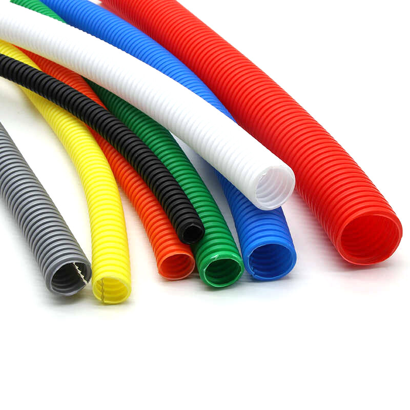 Conduit Split & Non Split Cable Tidy Flexible Tube Convoluted Protection Tubing