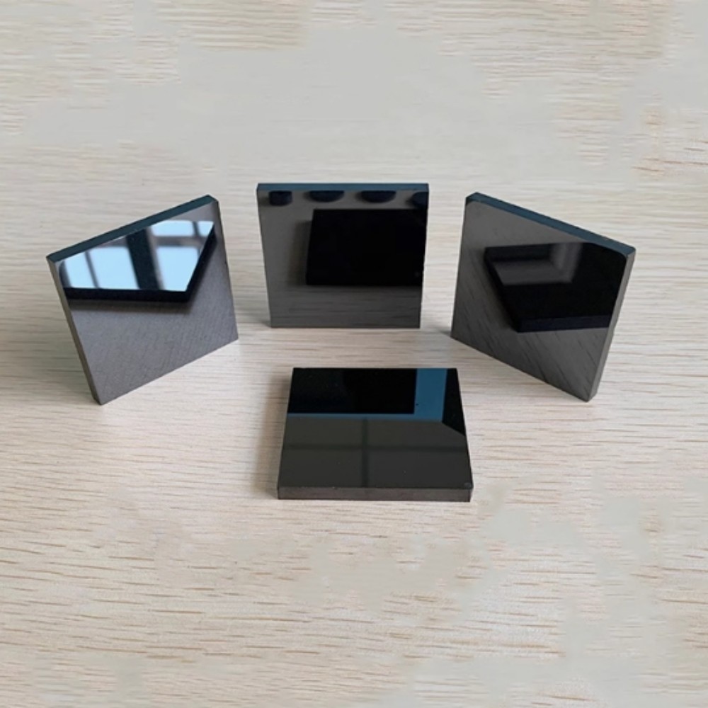 Polished Non-Pressure Silicon Carbide Ceramic Sheet , 1-10mm Thick Option