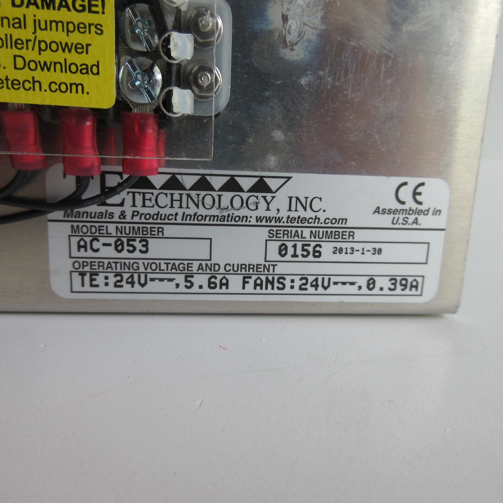 Te Technology Cooling Assembly AC-053