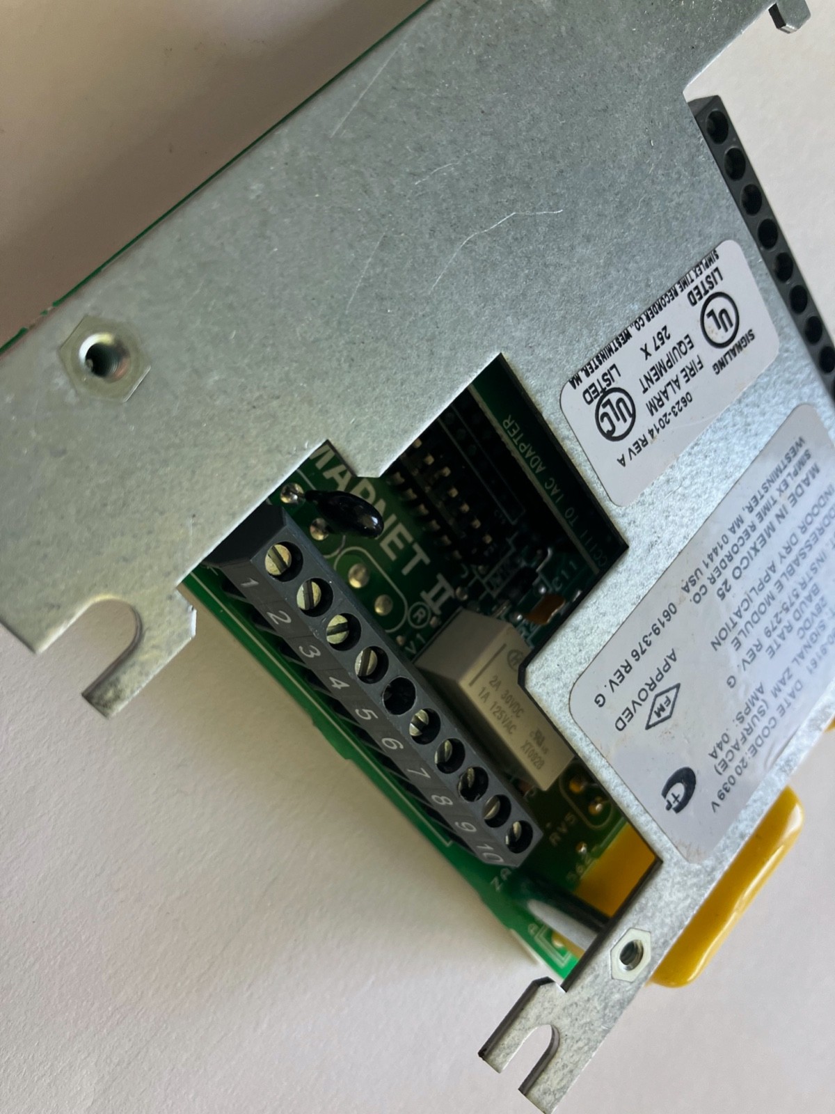 *FREE SHIP* SIMPLEX 2190-9161 Signal Zam (SURFACE) SIGNALING DEVICE FIRE ALARM