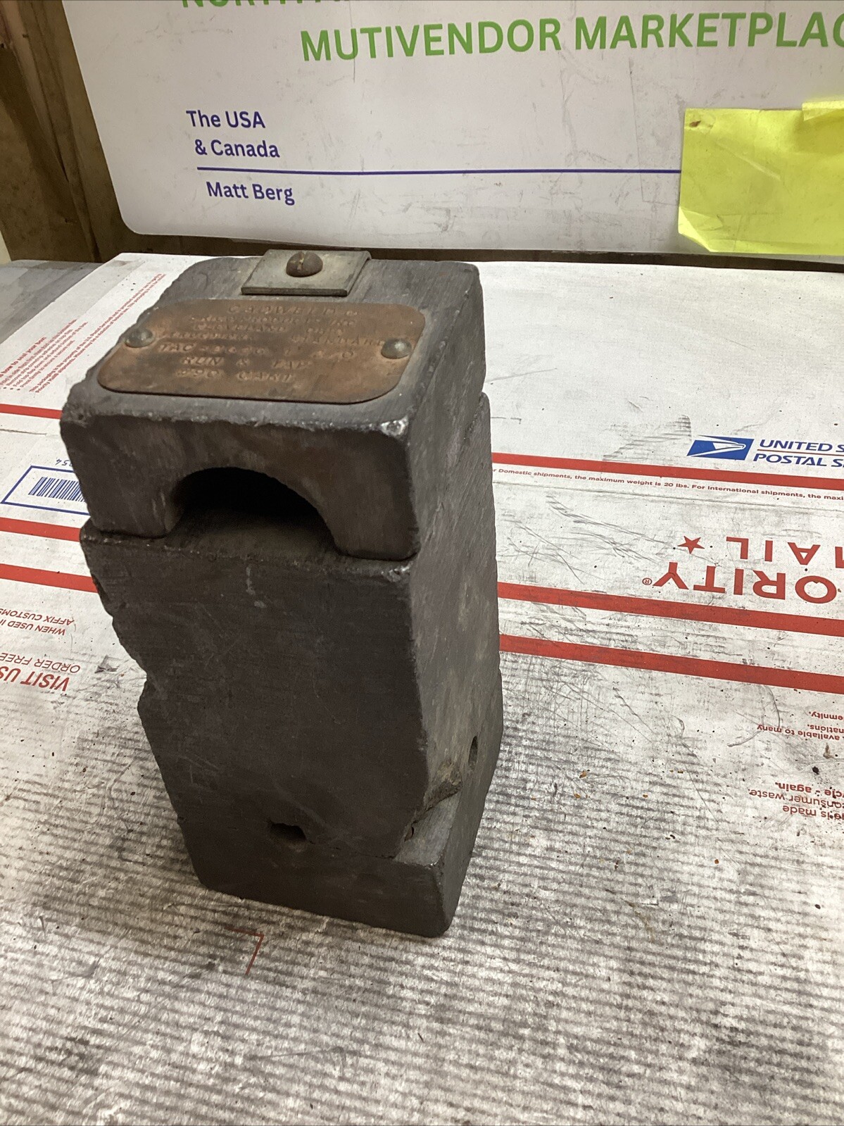 ERICO CADWELD STD TAC-2G2G MOLD T 2/0 RUN & TAP #90 CART ED4U 3295