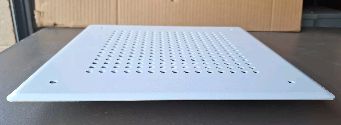 Lowell SG-8VP White Powder Coated Grille For 8″ Speaker Vandal Resistant NOS
