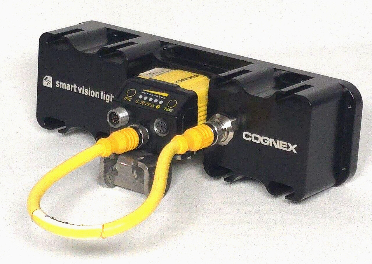 Cognex 821-0087-3R Barcode Reader Camera ~AND~ Smart Vision Lights ODDM-300-625