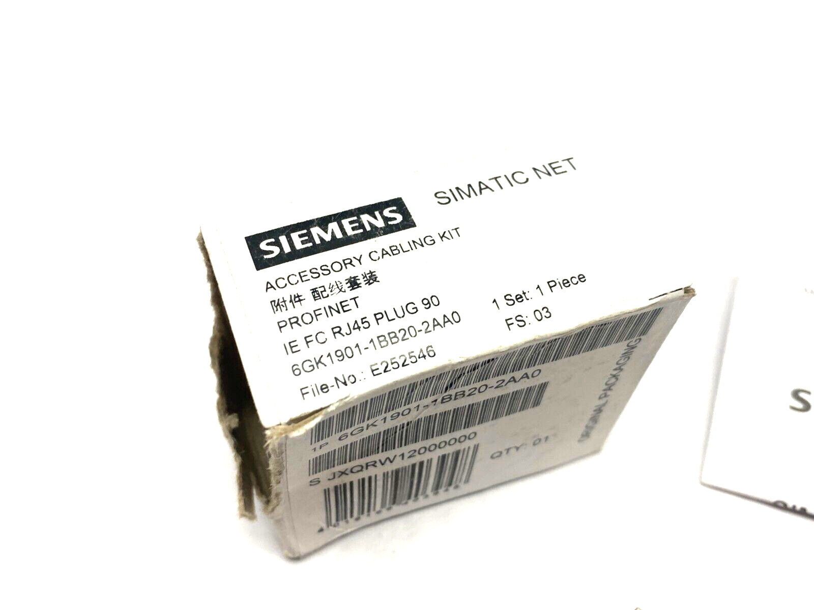Siemens 6GK1901-1BB20-2AA0 SIMATIC NET Ethernet FastConnect Cabling Plug Kit